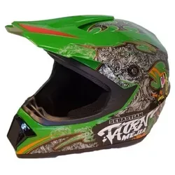 Motorradhelme Grün von Mud Defeater Motor