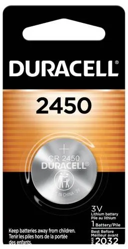 Duracell Knopfzelle CR 2450 3 V 1 St. 620 mAh Lithium CR 2450