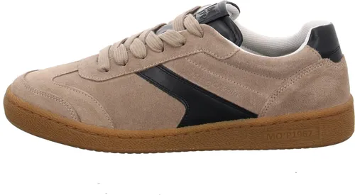 Marc O'Polo Herren Lowtop-Sneaker MOP-40726263501300 - Sportliche Sneaker in Taupe/Black mit herausnehmbarer, gut gepolsterter Decksohle und rutschhemmender Laufsohle – ideal für einen trendigen Look.