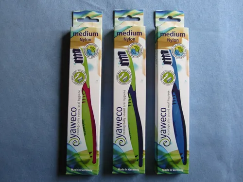 Umweltfreundliche Yaweco Natur Wechselkopf Zahnbürste Zahnbürsten Mittel Medium