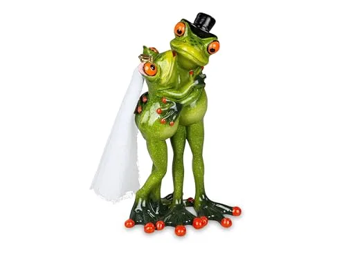 Formano Frosch Brautpaar, Liebe, Hochzeit, ca.16cm von formano