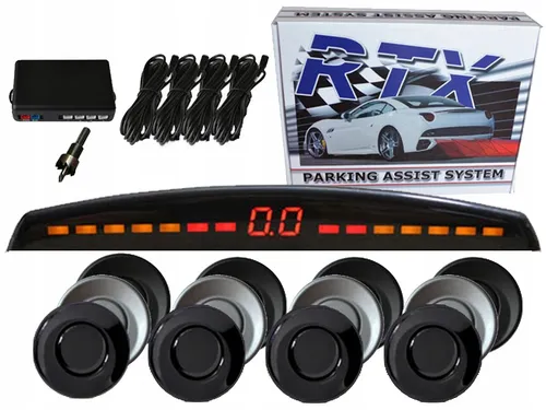 RTX LED Rückwärts Einparksensoren Exklusiv mit LED-Display