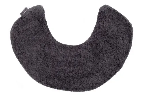 fashy Wärme-/Nackenkissen mit Rapssamen 6351 - Wärmekissen in dunkelgrau, ideal zur Entspannung und Linderung von Verspannungen. Perfekt für gemütliche Abende!