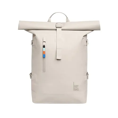 Got Bag Rucksack Rolltop 2.0 – Nachhaltiger Allrounder - Rucksäcke aus recyceltem Ocean Impact Plastic, smart ausgestattet und ideal für Alltag und Abenteuer – schütze die Meere mit Stil!