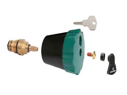 Wasser-Safe Oberteil 1/2' abschließbar mit Schlüsselpaar - Sperrung- & Abschaltungsvorrichtungen, sicheres und abschließbares Oberteil für zuverlässigen Schutz vor unbefugtem Zugriff.