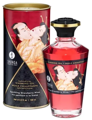 Shunga Aphrodisiac Warming Oil Spa - Rozgrzewający olejek do masażu - Massage-Öl mit wärmendem Effekt, ideal für entspannende Massagen und sinnliche Erlebnisse.
