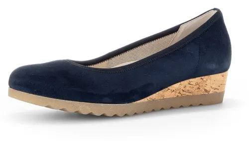 Gabor Keilpumps Businessschuh, Heels mit Absatz in Kork-Optik