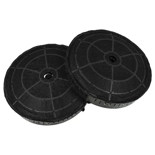vhbw 2x Aktivkohlefilter kompatibel mit Elica BOXIN NO DRIP IX/A/90 PRF0156613, BOXIN NO DRIP IX/A/60 PRF0157712 Dunstabzugshaube - 17,2 cm