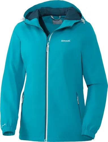 Regatta Allwetterjacke mit Stehkragen in Grün (Größe 42) - Stylische Allwetterjacke für jedes Abenteuer. Atmungsaktiv, wasserabweisend und winddicht – ideal für wechselhaftes Wetter. Mit praktischen Taschen und verstellbarer Kapuze.