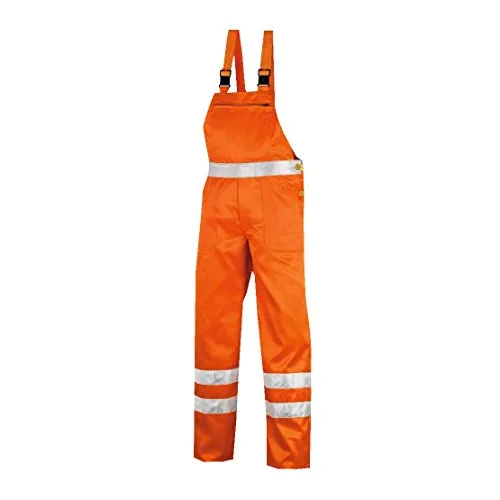 Warnschutz-Latzhose HAMILTON 4304 - leuchtorange, Größe 30 - teXXor® Warnschutz-Latzhose HAMILTON 4304, Größe 30, mit Reflexstreifen für hohe Sichtbarkeit in Gefahrensituationen. Ideal für den Straßenverkehr und schlechte Sichtverhältnisse.
