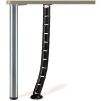 Produktbild SOTECH Schreibtisch Kabelkanal Eckig 62 x 25 mm Schwarz