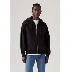 Levi's Herren Authentic Full Zip Sweatshirt XL - Sweatshirt für Herren im Vintage-Stil, eingefärbt für ein einzigartiges Used-Look und Used-Feeling, ideal für lässige Outfits.