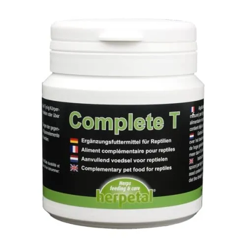 Herpetal - Complete T 100g Dose, Nahrungsergänzung für Reptilien