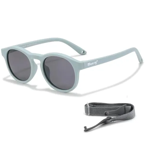 Maesy Kinder Sonnenbrille für Kleinkind und Baby in blau von Maesy