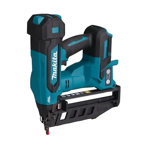 Makita DBN 601 ZJ Akku Nagler 18 V - Akku Tacker mit 110 Magazinkapazität und Brushless-Technologie für präzises Arbeiten, ideal für Profis und DIY-Enthusiasten.