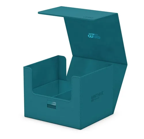 Ultimate Guard Minthive 30+ XenoSkin Petrolblau - TCG Deck-Boxen, elegante und schützende Kartenschachtel für bis zu 30 Karten, ideal für Sammler und Spieler.