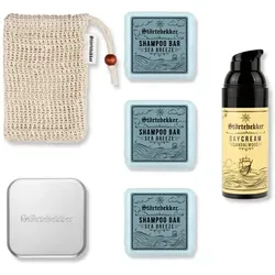 Störtebekker® Dusch Routine Set mit festem Shampoo & Pflegeprodukten