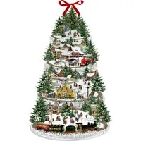 Wand-Adventskalender – Eisenbahn-Tanne von Coppenrath von Coppenrath Verlag