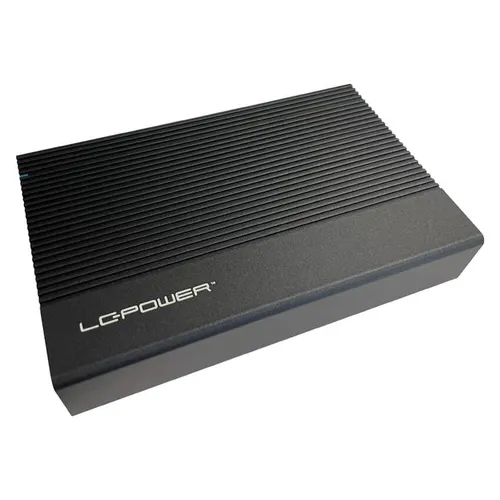 LC-35U3-C - Externes 3.5'' SATA HDD Gehäuse - PC-Gehäuse aus hochwertigem Aluminium mit USB 3.1 für schnelle Datenübertragung bis zu 10 Gb/s und LED-Anzeige. Ideal für die sichere Aufbewahrung von 3,5''-SATA-Festplatten.