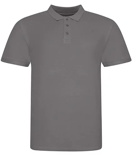 Just Polos JP100 | Herren Polo The 100 Polo, Gekämmte, ringgesponnene Baumwolle - Farbe: Charcoal - Größe: 3XL