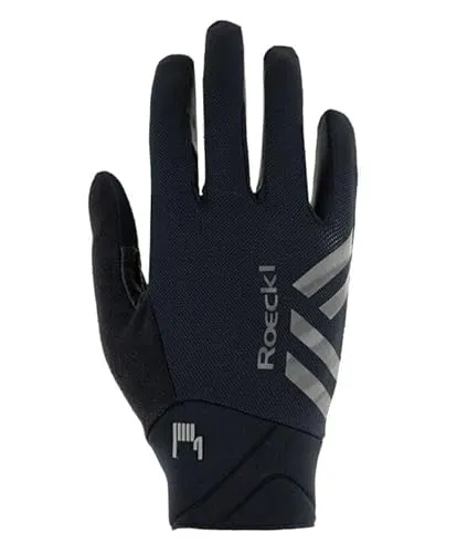 Roeckl Morgex 2 Fahrrad Handschuhe lang schwarz 2026: Größe: 9