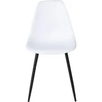 Esszimmerstuhl 2er-Set Polar, weiß