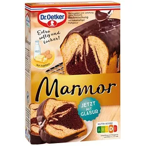 Dr. Oetker Marmor Kuchen Backmischung 475,0 g von Dr. Oetker