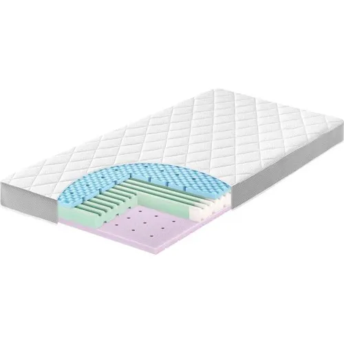Julius Zöllner Dr.Lübbe Babymatratze Air Comfort 140x70 cm - Matratze für Babys mit optimaler Luftzirkulation und druckentlastendem Komfort, fördert einen erholsamen Schlaf.