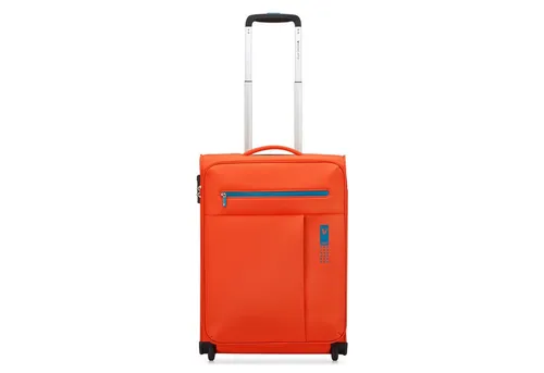 RONCATO Handgepäck-Trolley Lite Soft, 2 Rollen, Polyester in orange von Valigeria Roncato