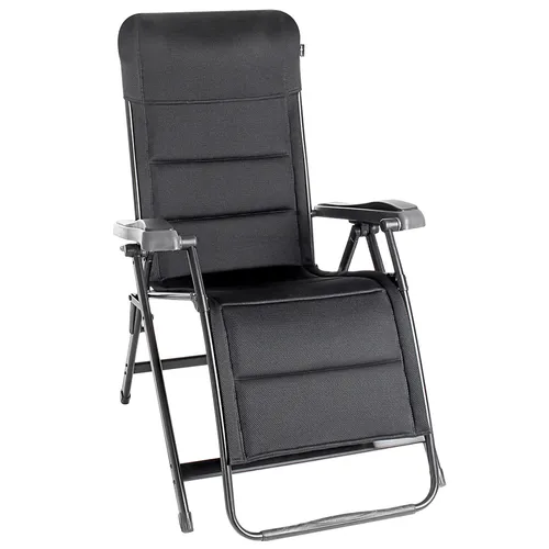 Brunner Aravel Swan 3D Camping-Liegestuhl, schwarz von Brunner