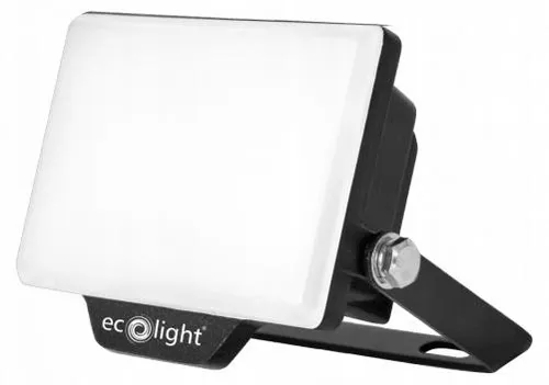 Schwarzer LED-Flutlichtstrahler NL-2 30W 4000K 2700lm IP65 EC20313