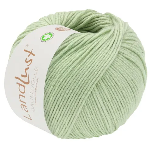 LANA GROSSA Landlust Baumwolle - GOTS-zertifiziertes Bio-Baumwollgarn 50g, besonders weich und ideal für nachhaltige Strickprojekte