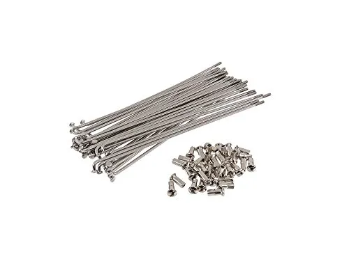 KEBA Set: Speichensatz + Nippel M3,5 18 x 193mm / 18 x 200mm 19