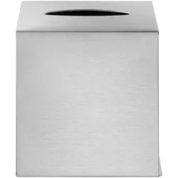 Blomus Kosmetiktücherbox Nexio aus Edelstahl - Elegante Kosmetiktücherbox aus matt gebürstetem Edelstahl, ideal für das Bad oder die Küche. Quadratische Form für griffbereite Aufbewahrung und einfach zu reinigen.