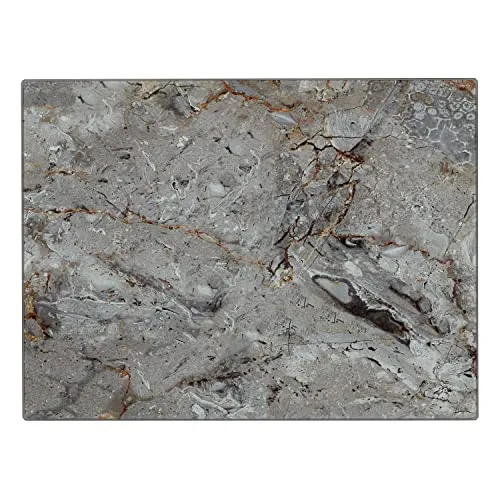 Tala Schneidebrett und Arbeitsflächenschutz aus gehärtetem Glas, rutschfestes Multifunktionswerkzeug zum Schutz von Arbeitsflächen während der Zubereitung von Lebensmitteln, Maße: 30 x 40 cm