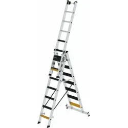 MUNK Mehrzweckleiter 33322 mit Wandlaufrollen von Günzburger