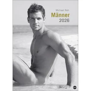 Männer Edition Kalender 2026: Sinnliche Schwarz-Weiß-Fotos im Großformat - Erotikkalender mit beeindruckenden Schwarz-Weiß-Fotos schöner Männer, perfekt für jeden Monat. Hochformat 49 x 68 cm für besondere Akzente in deinem Raum.
