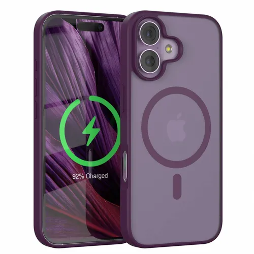 Outdoor Hülle für iPhone 17 mit MagSafe Handyhülle Schutz Hülle Lila /Dunkellila