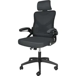 VOUNOT® Ergonomischer Bürostuhl mit Kopfstütze