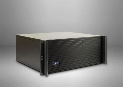 Inter-Tech 48.3cm IPC 4U-K-439L 4HE Server - für E-ATX Mainboards, herausnehmbare Laufwerkskäfige und 2x 80mm Lüfter für optimale Kühlung