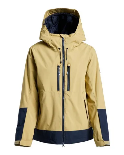Roxy Snowboardjacke Upwards 20K beige XL (42) - Funktionsjacke mit 20K Wassersäule, ideal für Snowboarder, die auch bei extremen Wetterbedingungen trocken bleiben möchten.