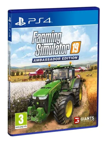 Farming Simulator 19 - Ambassador Edition für PS4 - Simulator für die Sony PlayStation 4, erlebe realistische Landwirtschaft und Management mit neuen Features!
