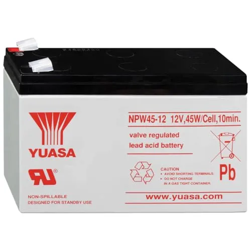 Yuasa Bleiakku NPW45-12 für USV von Yuasa