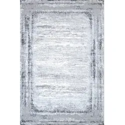 SANAT Teppich Harmony in silber von Novel