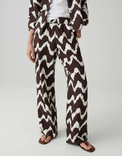 OPUS PANTS Stoffhose Malotta float aus Webware mit Allover Print Praktische Taschen runden den entspannten Look ab