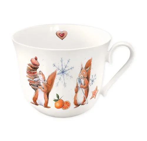 Grätz Verlag Tasse Porzellantasse mit Motiv, Lieblingstasse, 400ml