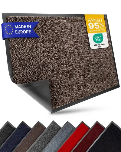 Entrando Fußmatte FIEL, Rechteckig, Höhe: 7 mm, für Innen und Außen - waschbar, rutschfest, robust, pflegeleicht