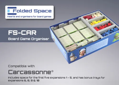 Carcassonne: Einsatz [Folded Space Insert]