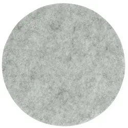 BIASTO Getränkeuntersetzer Runder Filz-Untersetzer, Scheibe Ø20cm, Hellgrau meliert, Zubehör für Gläser, Vasen, Tassen, Teller, Tische, Gläser, Weingläser, Cocktails, Flaschen, Schalen, Tischdeko, Blumentopf, Inhalt: jeweils 1 Stück, einfach Mix mischen und Wunschkombination bestellen. grau Ø 20 cm x 20 cm x 0,3 cm x 20 cm