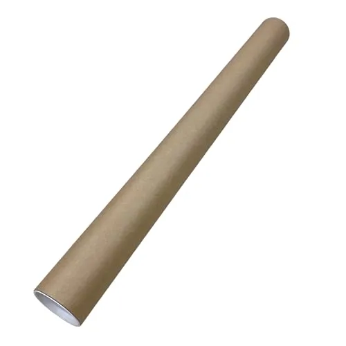 Packen 24 Versandhülsen 750 x 70 mm - Sicherer Posterversand in braun (25 Stück) - Maximaler Schutz für großformatige Drucke: Unsere robusten Versandrollen aus 2 mm starker Hartpappe sind ideal für den sicheren Versand von Postern und Plänen. Mit praktischen, lose eingedrückten Deckeln für einfachen Zugriff und Verschluss.